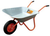 Тачка садовая 1-кол 65л 85кг на пневмоколесе 3,25-8 (360мм), кузов 0,7мм Т 65-1 Вихрь