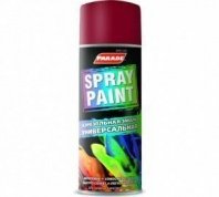 Эмаль винно-красная глянцевая 520мл акриловая, PARADE