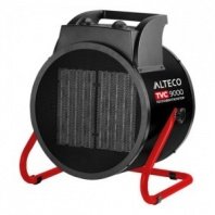 Тепловая электрическая пушка 9кВт, 1180м3/час, 80м2, керамика, круглая, TVC-9000 ALTECO