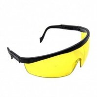 Очки защитные открытого типа, с дужкой, желтые, поликарбонат