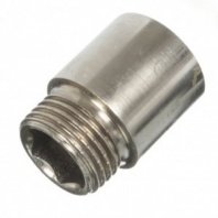 Удлинитель 1/2", Ду15, 15мм, Г-Ш, никель, STI