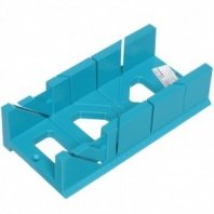 Стусло 300х110х60мм, пластиковое 4 угла с линейкой, Bartex 2770046082