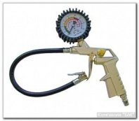 Пневмозатвор (пистолет) для накачки с манометр БМ