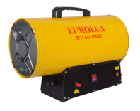 Тепловая газовая пушка 30кВт, 1000м3/час ТГП-EU-30000 Eurolux