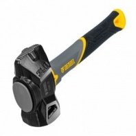 Кувалда 1,35 кг, фиберглассовая ручка с клиновидным бойком Denzel