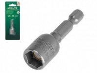 Бита с торцевой головкой 10х48мм, 1шт, магнитная ВОЛАТ (17520-10)