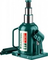 Домкрат гидравлический бутылочный 8 т, h подъема 170-430мм, двухштоковый (43463-8) KRAFTOOL DOUBLE RAM