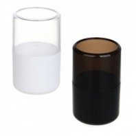 Стакан для ванной комнаты "Инь-Янь", пластик, 2 цвета VETTA