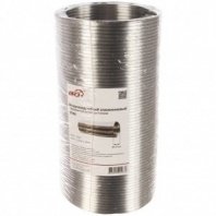 Воздуховод вентиляционный алюминий гофрированный 150мм, 3м, Эра, 15ВА