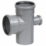 Крестовина канализационная 1-плоск, 110х110х50мм, 90 град., Мультимирпласт