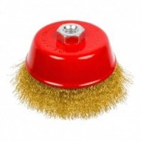 Щетка чашка УШМ 125мм пушистая М14, РемоКолор