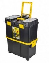 Ящик для инструмента 18", 585х450х270мм, пластмассовый на колесах WMC TOOLS