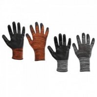 Перчатки садовые нейлоновые с нитриловым полуобливом, р.10, 24.5см, 34 г INBLOOM