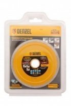 Алмазный диск сплошной 125х22,2мм, мокрый рез Denzel