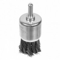 Щетка для дрели 30мм, чашка крученая со шпилькой, витая стальная проволока РемоКолор