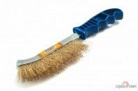 Щетка ручная 1-рядная, пласт. ручка, по металлу, баллонная СЕРВИС КЛЮЧ