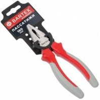 Пассатижи 160мм 2К рукоятки, Стандарт Bartex