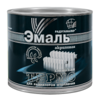 эмаль для радиаторов акриловая 1,9 кг РАДУГА