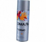 Эмаль термостойкая алюминиевая матовая 520мл кремнийорганическая, 300 °С Лакра