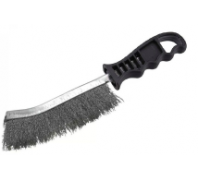 Щётка по металлу ручная загнутая (стальная проволока)