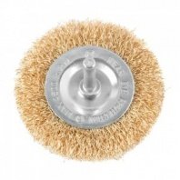 Щетка для дрели 75мм, дисковая пушистая MONOGRAM