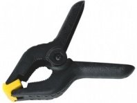 Струбцина клещеобразная 110мм пружинная, ширина губок 25мм пружинная