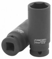 Головка ударная 1/2" 6гр. 24мм, длинная, глубокая Jonnesway S03AD4124