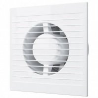 Вентилятор вытяжной настенный 150мм, 16Вт, 250м3/ч, 38дБ, Эра, E 150 S