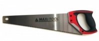 Ножовка по дереву 450мм, средний зуб, 7 ТРI, зуб 3,5мм, средний зуб, 3D, двухкомп. рукоятка, MaxiTool