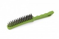 Щетка ручная 4-рядная, пласт. ручка, щетина из нержавеющей стали