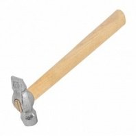 Молоток 400г, деревянная ручка, кругл.боек Россия