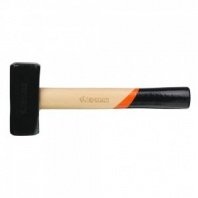 Кувалда 2 кг, деревянная ручка, кованая ЕРМАК