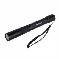 Фонарь светодиодный на батарейках, алюминиевый сплав 1 LED, 3Вт, 50м, 3*ААА, 2,5*20,5см,3 режима, ЕРМАК