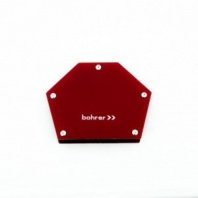 Угольник магнитный 6 углов, до 23кг, угол 30, 45, 60, 75, 90, 135 (50LBS) Bohrer S4
