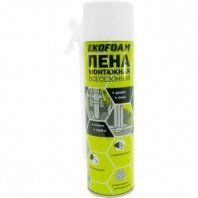 Пена бытовая 10л 360г 450мл всесезонная ( -10°C + 30°C) EKOFOAM