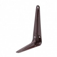 Уголок-кронштейн для полок коричневый, 100х125мм, (шт.)