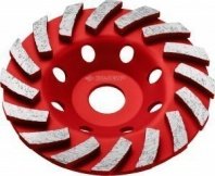 Чашка алмазная 125мм зачистная турбо сегментная (33378-125) ЗУБР