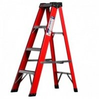 Лестница стремянка 3 ст, стеклопластиковая с органайзером Алюмет