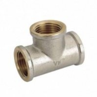 Тройник 1/2", Ду15, Г-Г-Г, латунь, Frap
