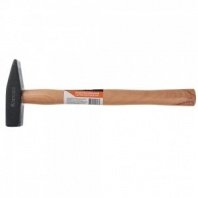 Молоток 400г, деревянная ручка, квадр.боек, кованый ЕРМАК