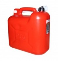 Канистра 20л (пластик) красная ГСМ LION