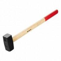 Кувалда 3 кг, деревянная ручка, кованая головка, ручка 700 мм Matrix