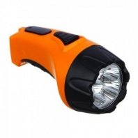 Фонарь светодиодный аккум, 4 ярк. LED, вилка 220В,пластик, 13х5,3см ЧИНГИСХАН