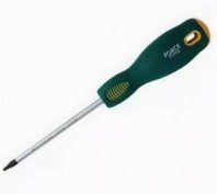 Отвертка TORX с отверстием T30х100мм, 2К ручка, /10 F71630