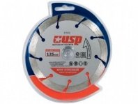 Алмазный диск сегмент 115мм, (сух./влаж.рез.), круп.зуб УСПЕХ USP