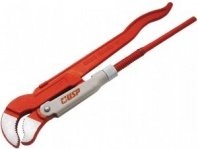 Ключ трубный рычажный №2, 1,5", газовый, Профи, ''шведский тип''