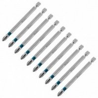 Бита PH2, 90мм, 10шт, магнитная, сталь S2 Gross