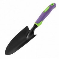 Совок посадочный большой 85х335мм, стальной, обрезиненная эргономичная рукоятка, LSR1// Palisad