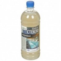 Жидкое стекло 1,3кг, натриевое, Ecolux