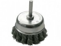 Щетка для дрели 70мм, чашка крученая со шпилькой "Чашка",